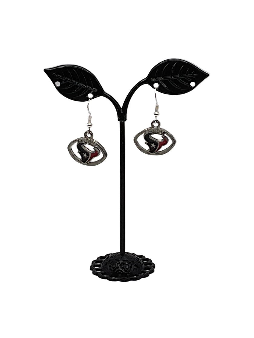 Football Shaped Football Earrings