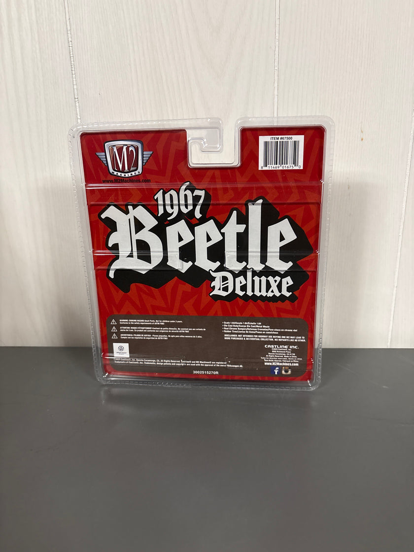 M2 1967 VW Beetle Deluxe USA Model Diecast
