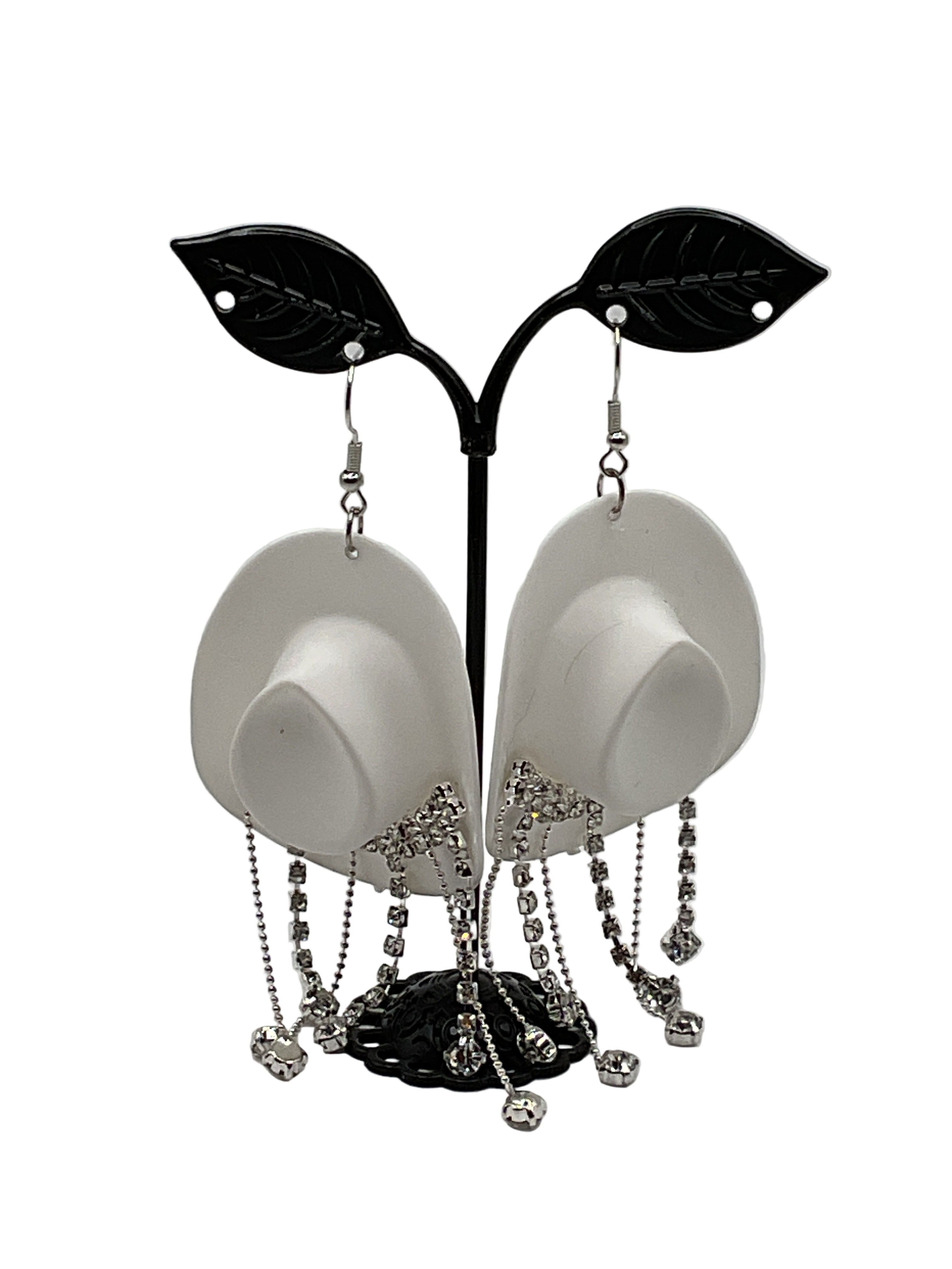 Cowgirl Hat Earrings