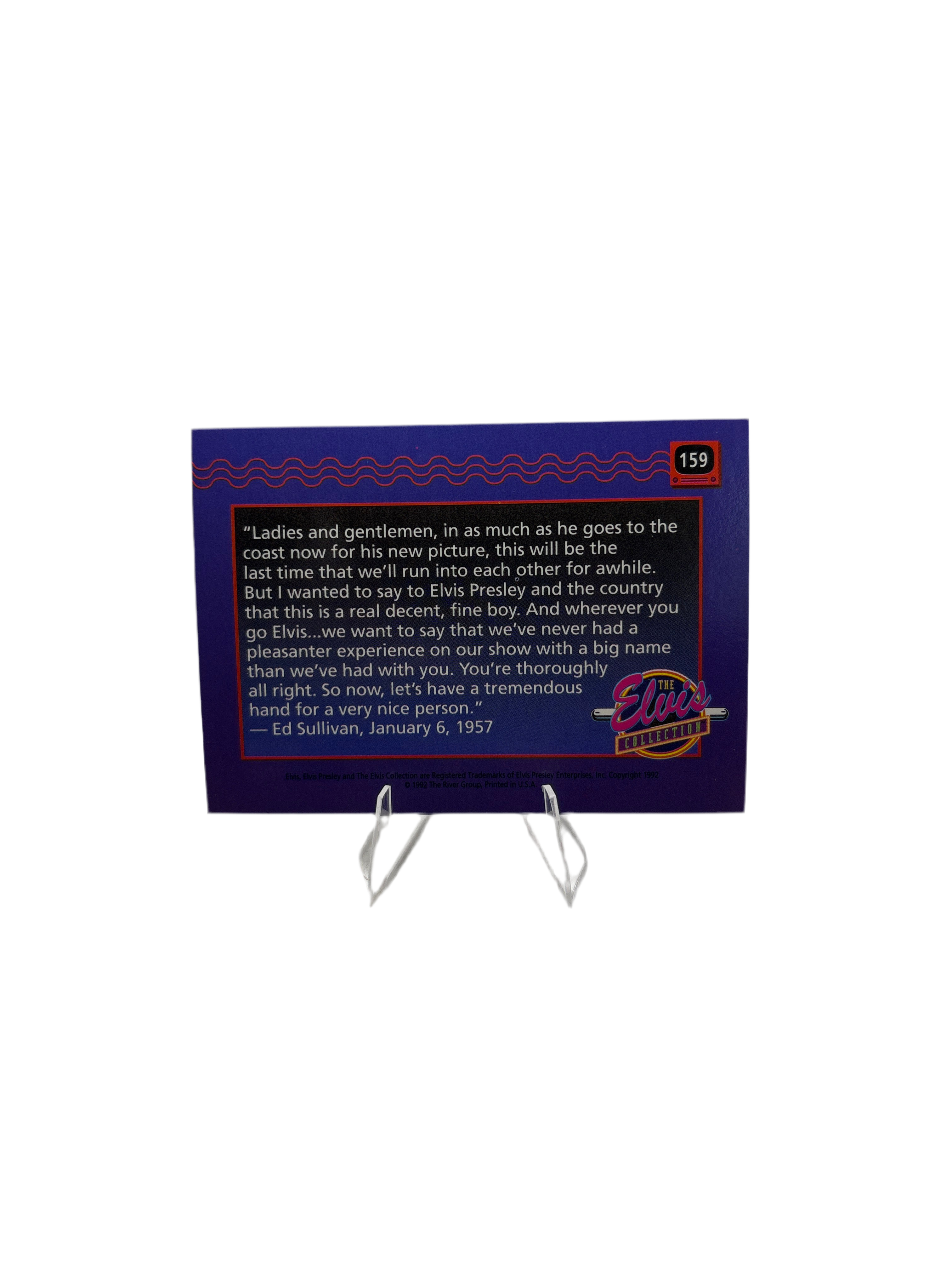 Elvis Rockin The Tube