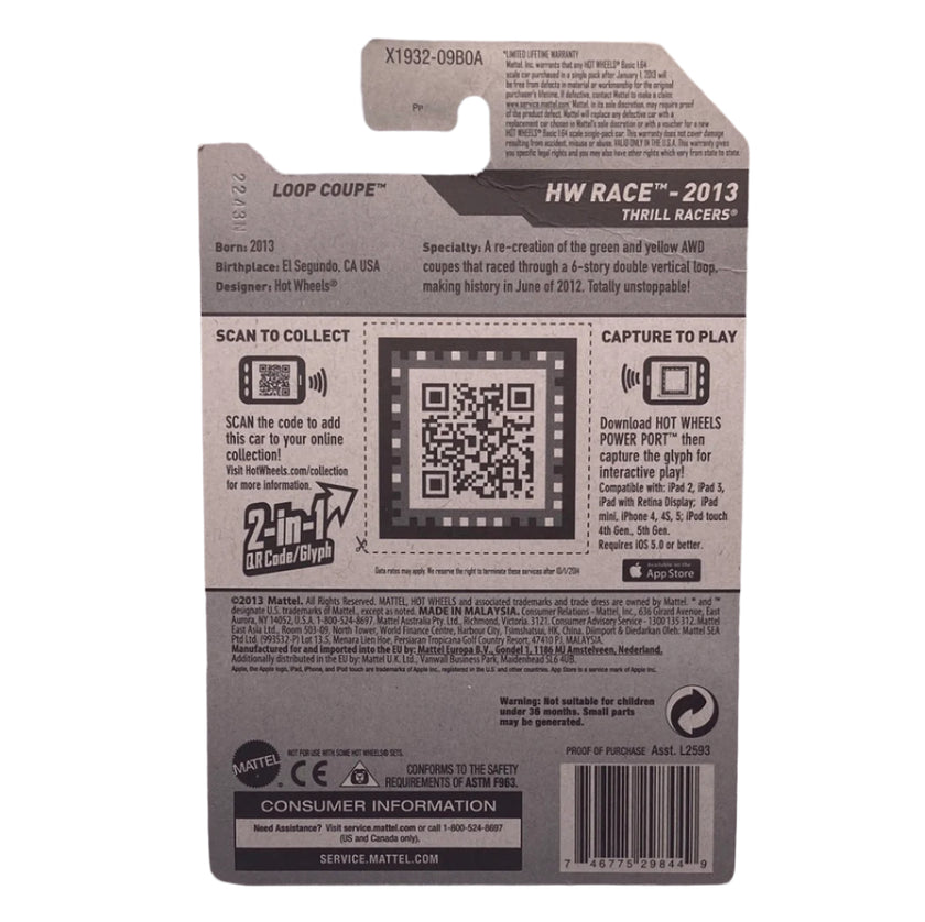 Hot Wheels Loop Coupe Diecast