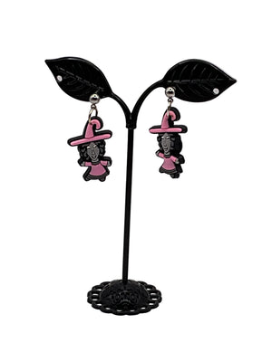 Silly Witch Earrings