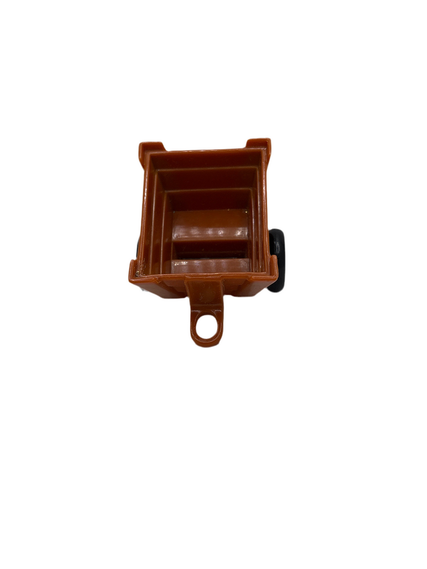 John Deere Cart Diecast brown