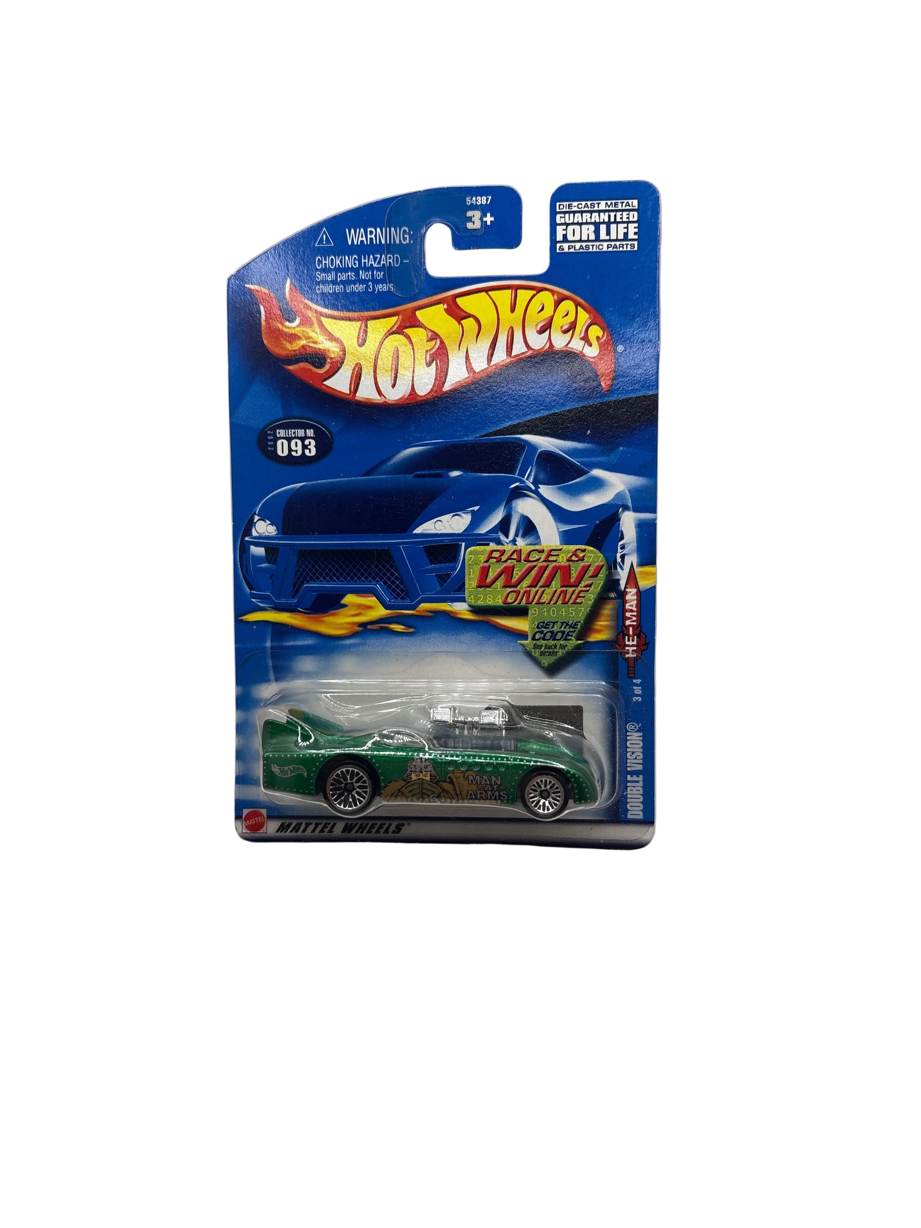 Hot Wheels Double Vision Diecast green