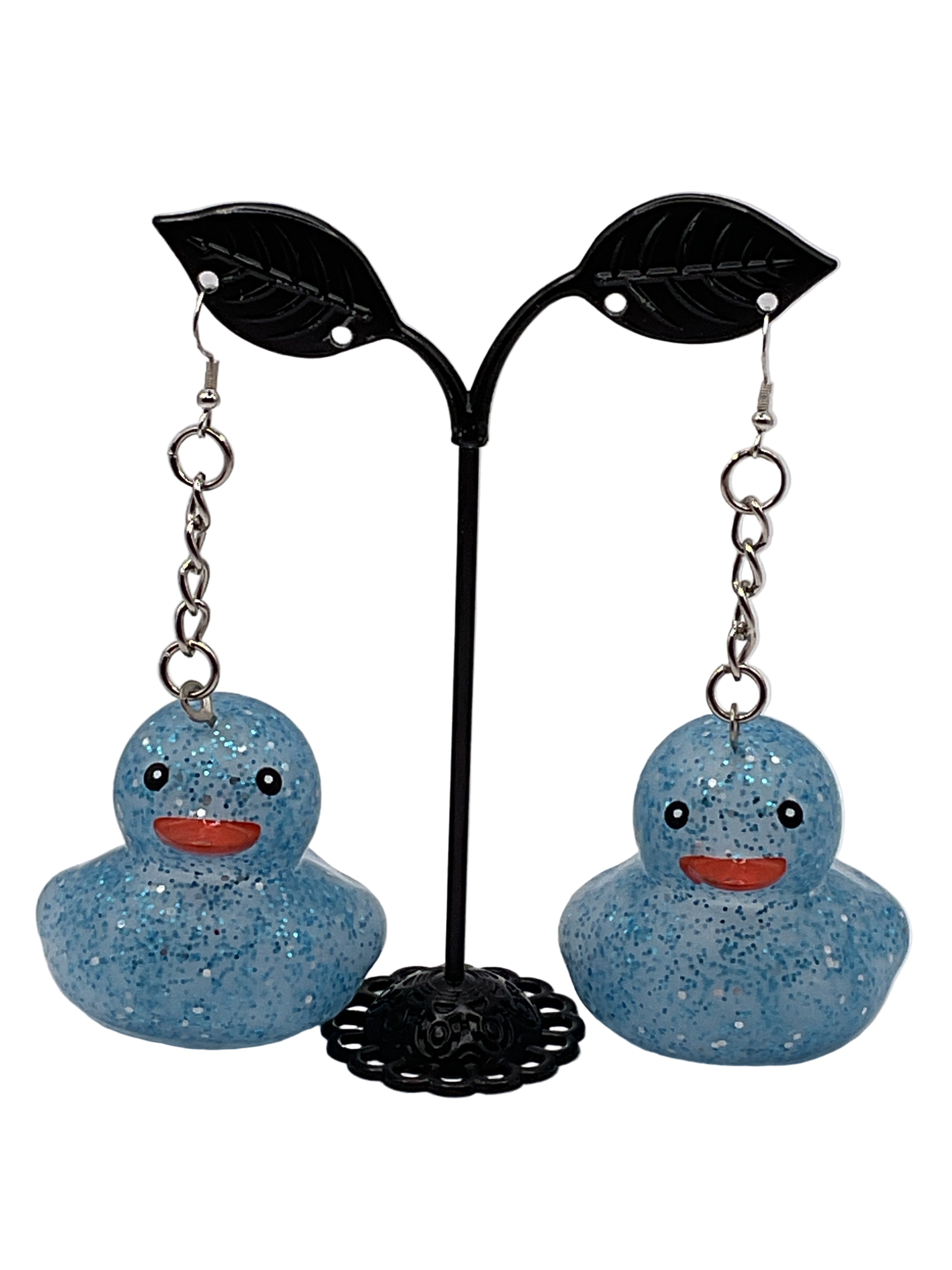 Large Rubber Ducky Earrings