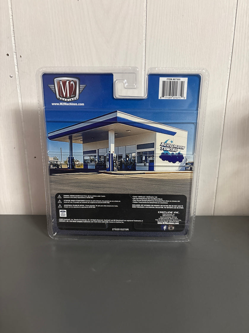 M2 1967 Ford F-100 Tow Truck Diecast blue