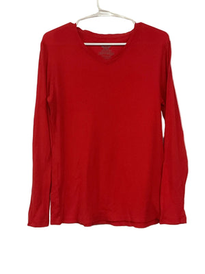 Long Sleeve Red Shirt