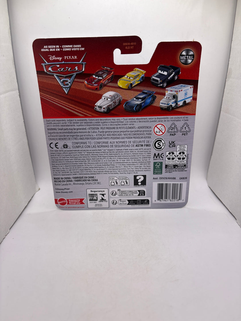 Disney Pixar Cars Aaron Clocker Diecast red