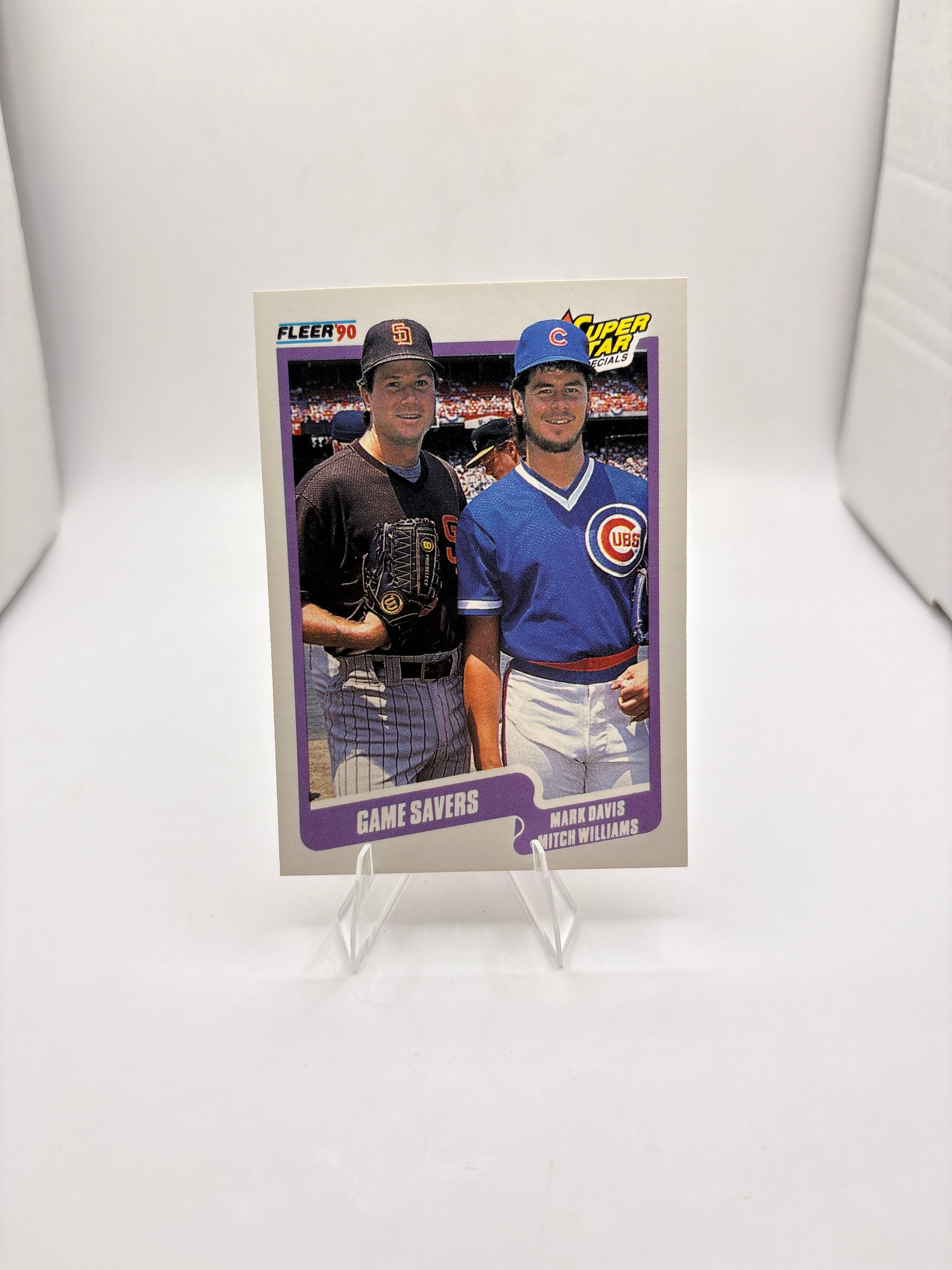 Fleer Mark Davis Mitch Williams