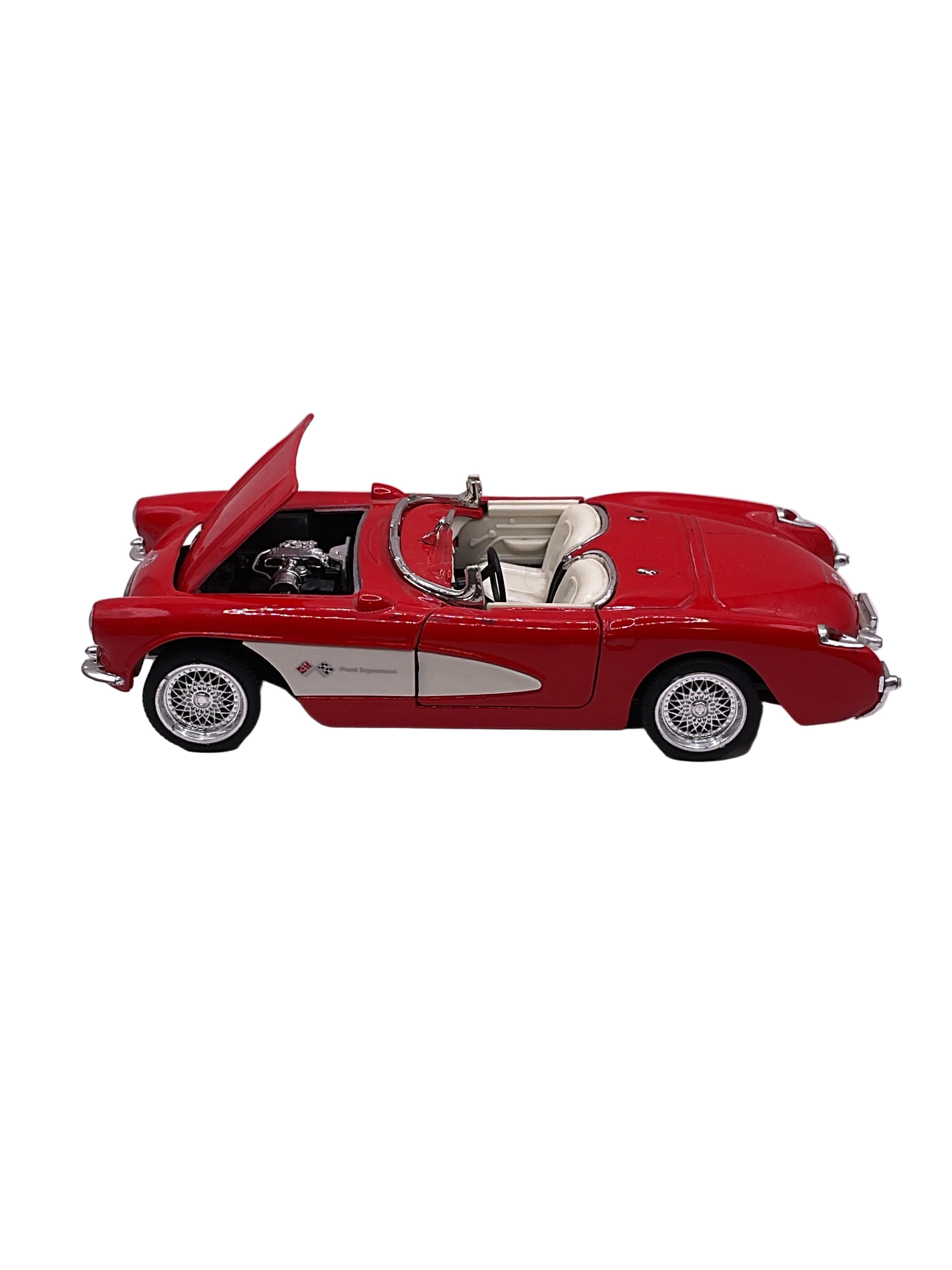 Sunnyside ‘57 Chevrolet Corvette Convertible Diecast Red