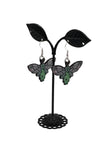 Bud butterfly earrings