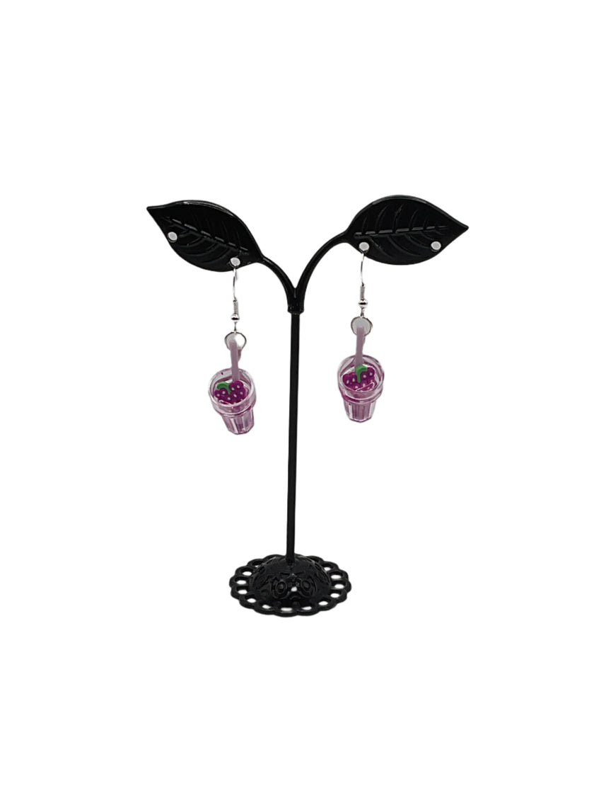 Grape Drink Earrings