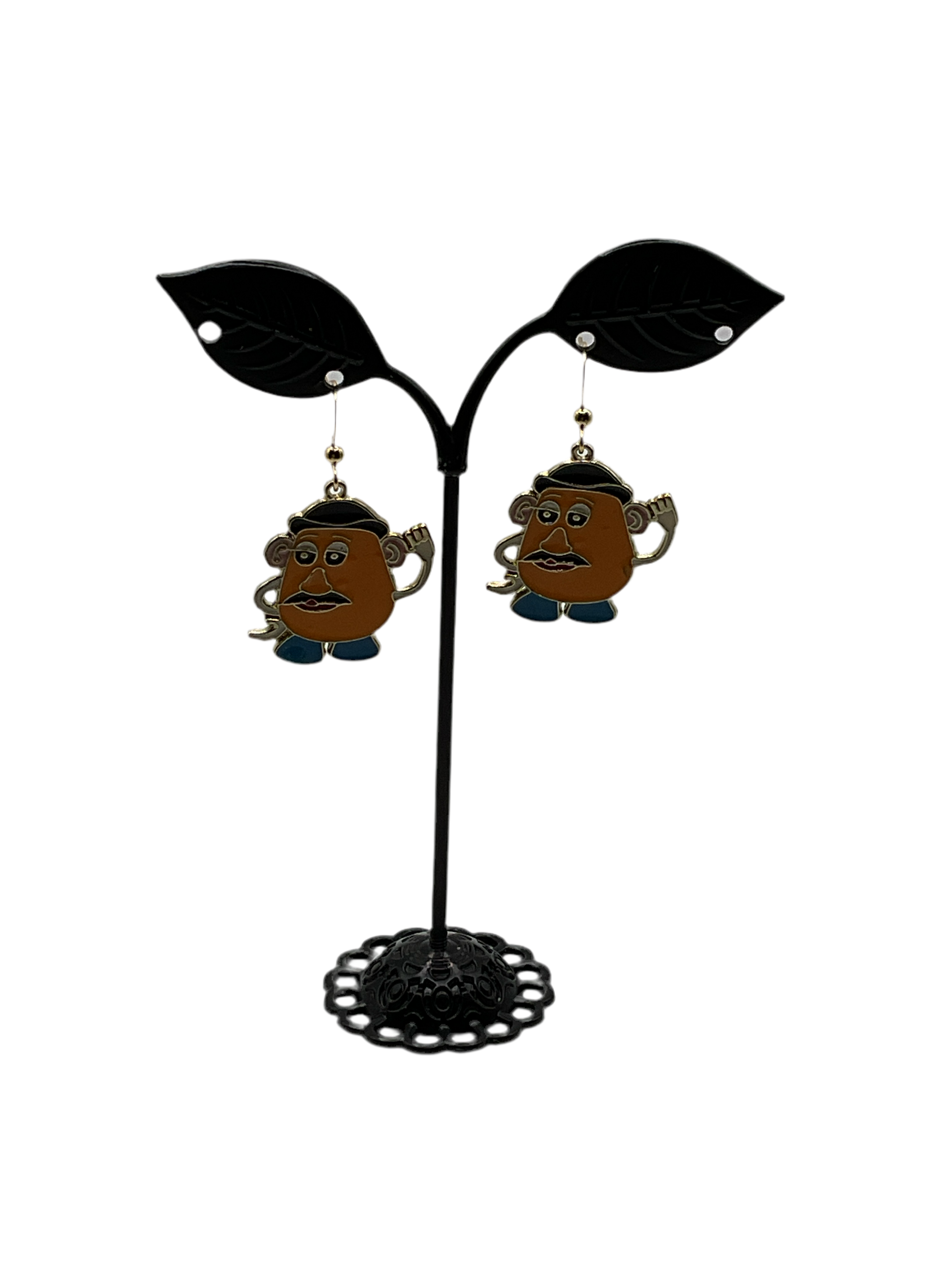 Mr potato head earrings
