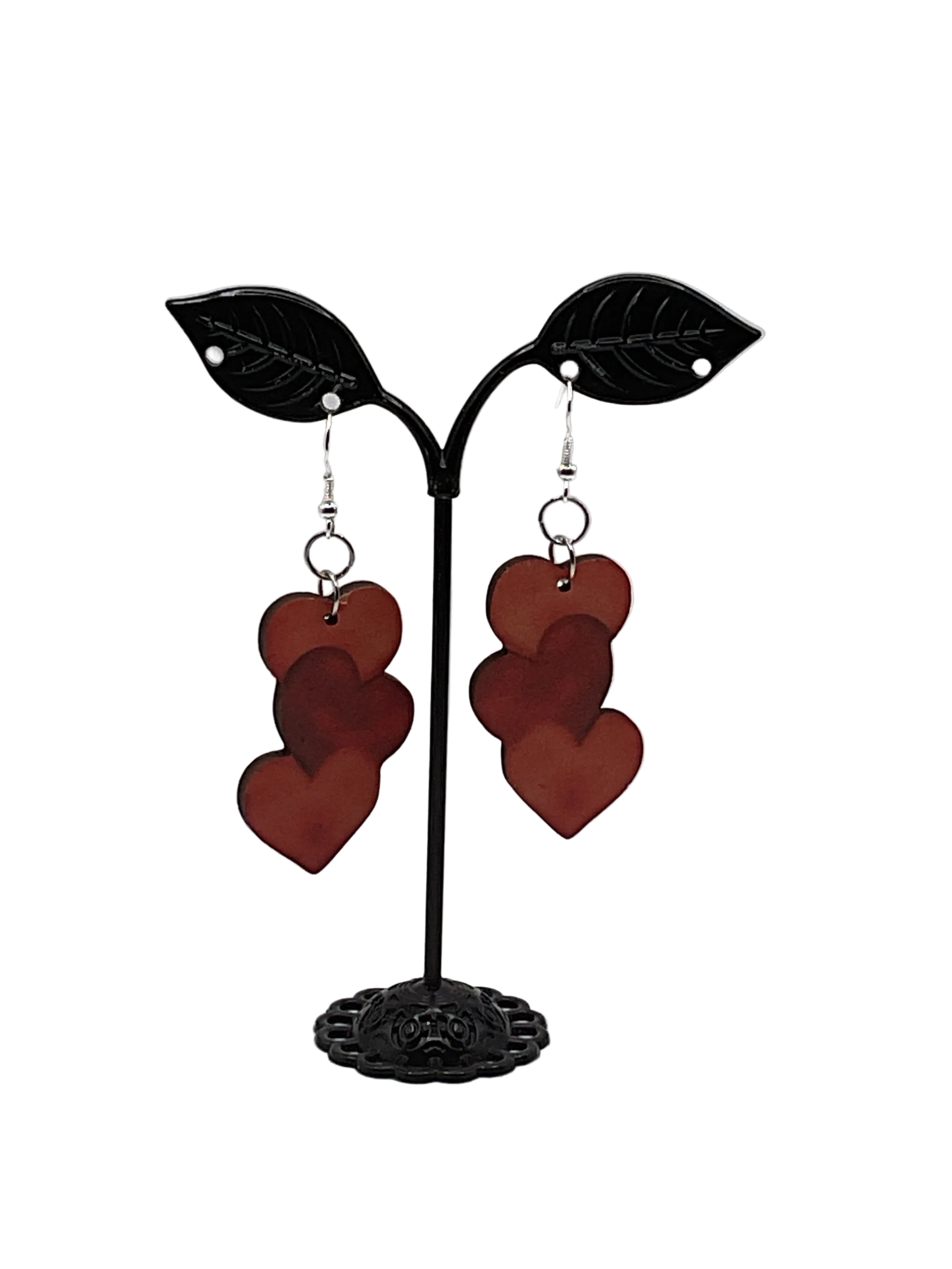 Valentines Heart Earrings