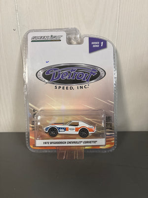 Greenlight 1972 BFGoodrich Chevrolet Corvette White