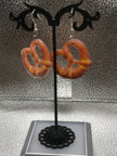 Pretzel earrings