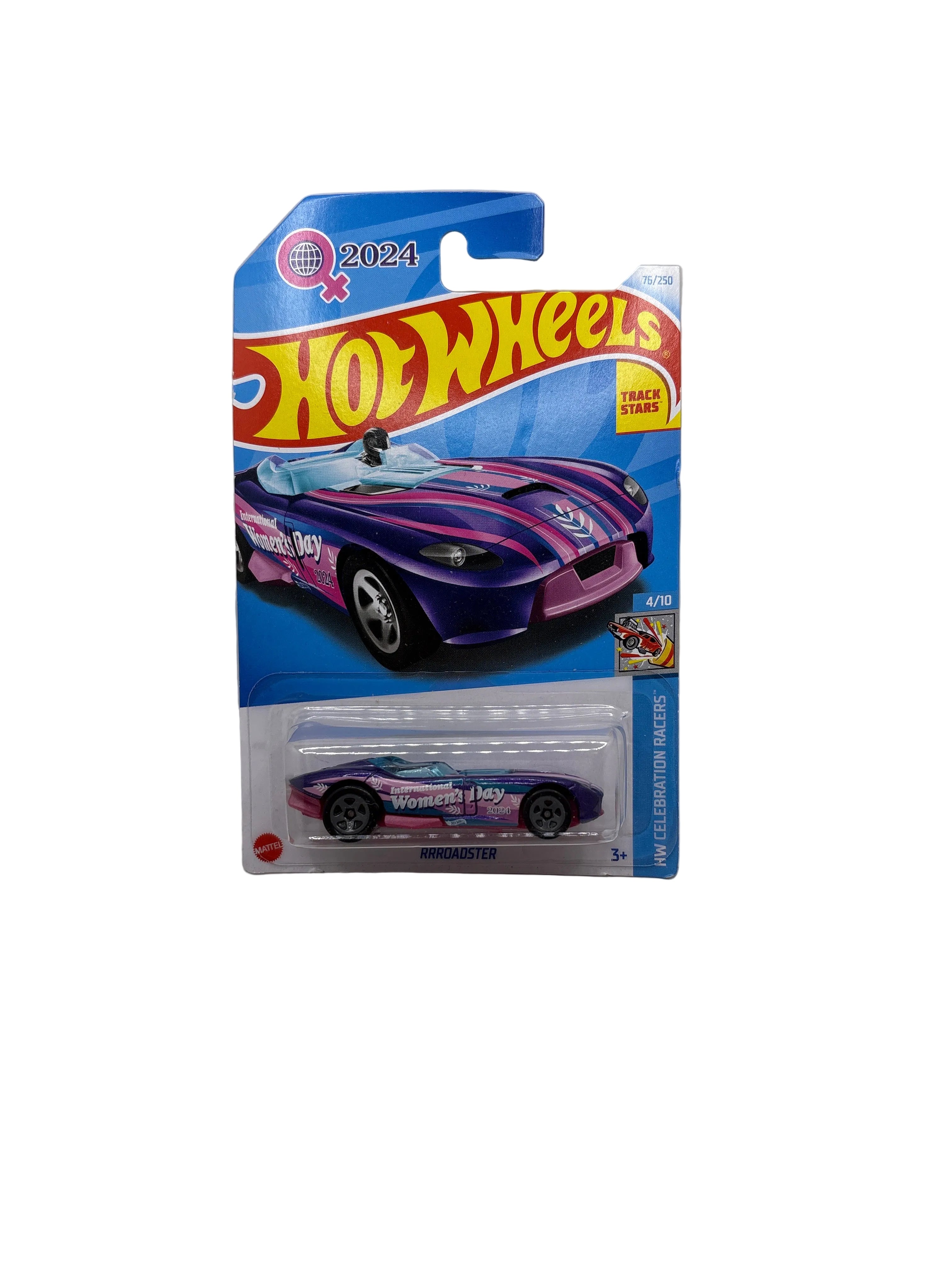 Hot Wheels Rrroadster Diecast purple