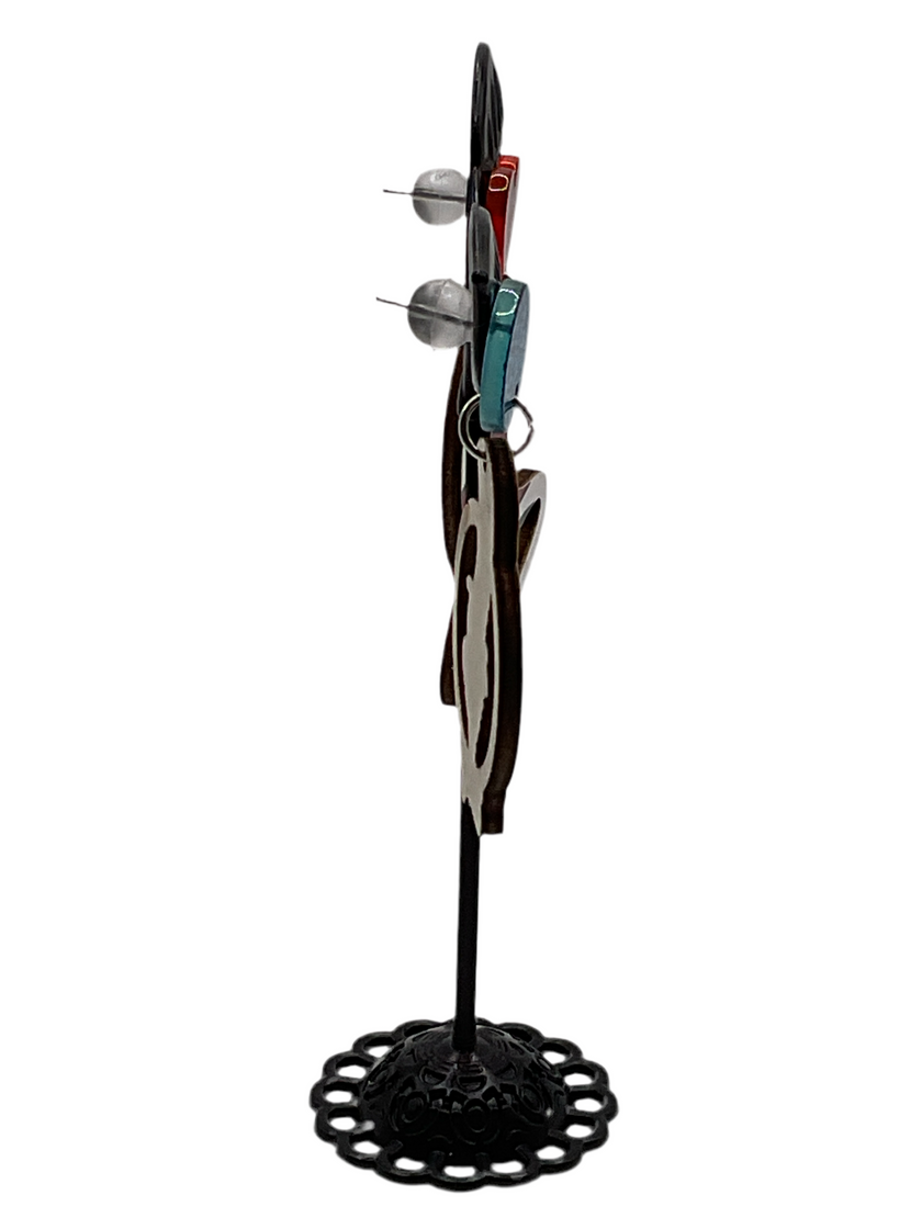 Cat in the Hat earrings