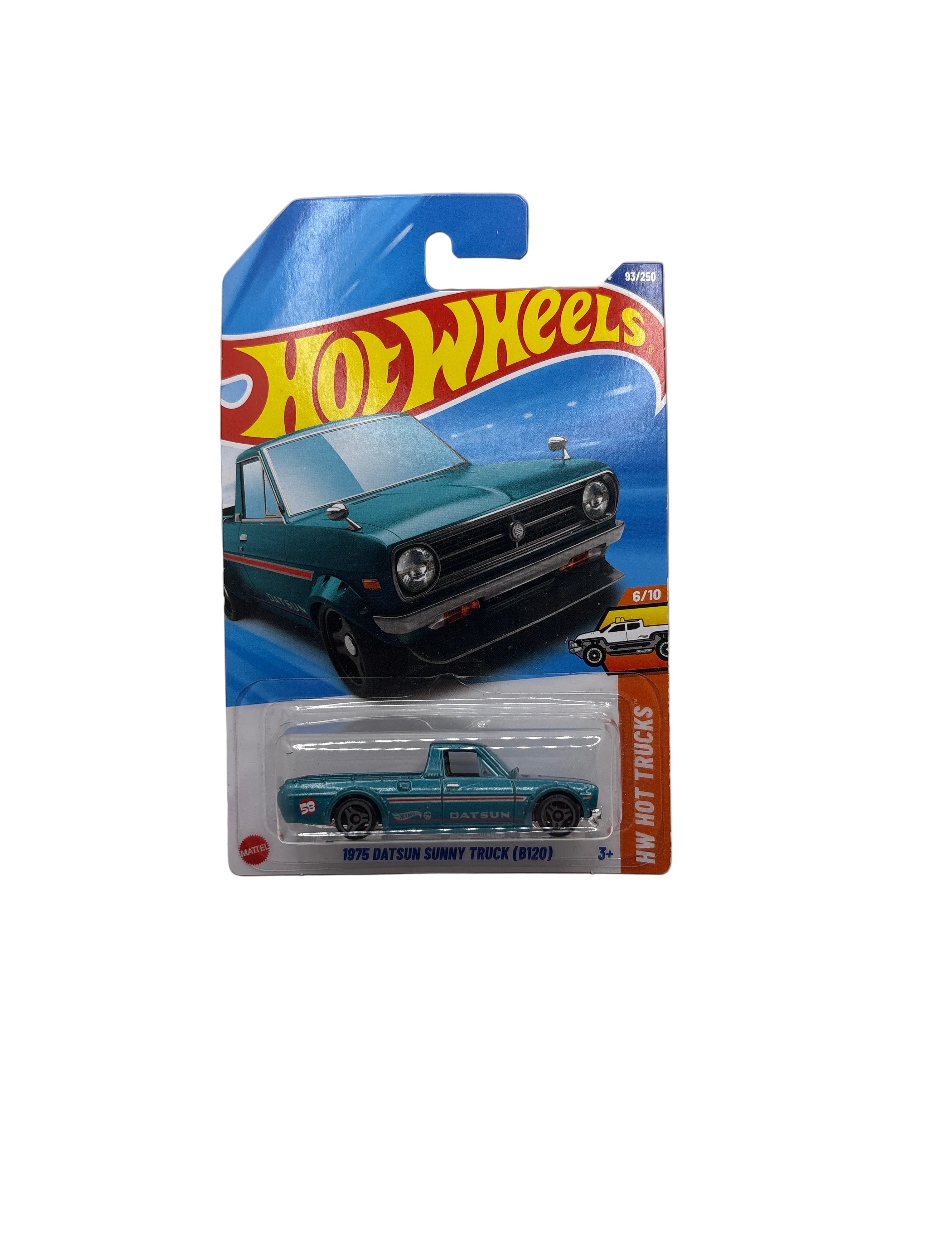 Hot Wheels 1975 Datsun Sunny Truck (B120) Diecast green