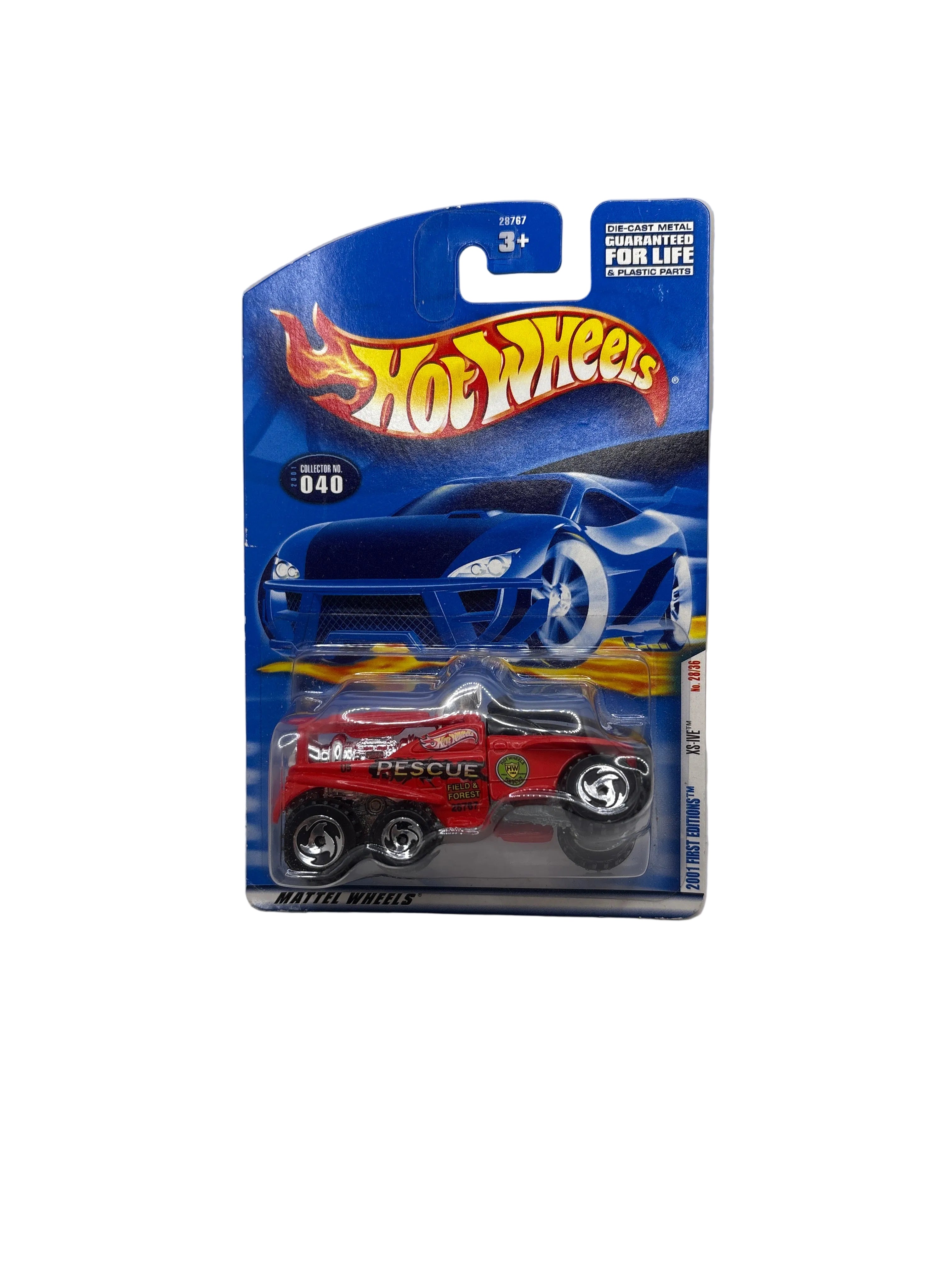 Hot Wheels XS-Ive Diecast red