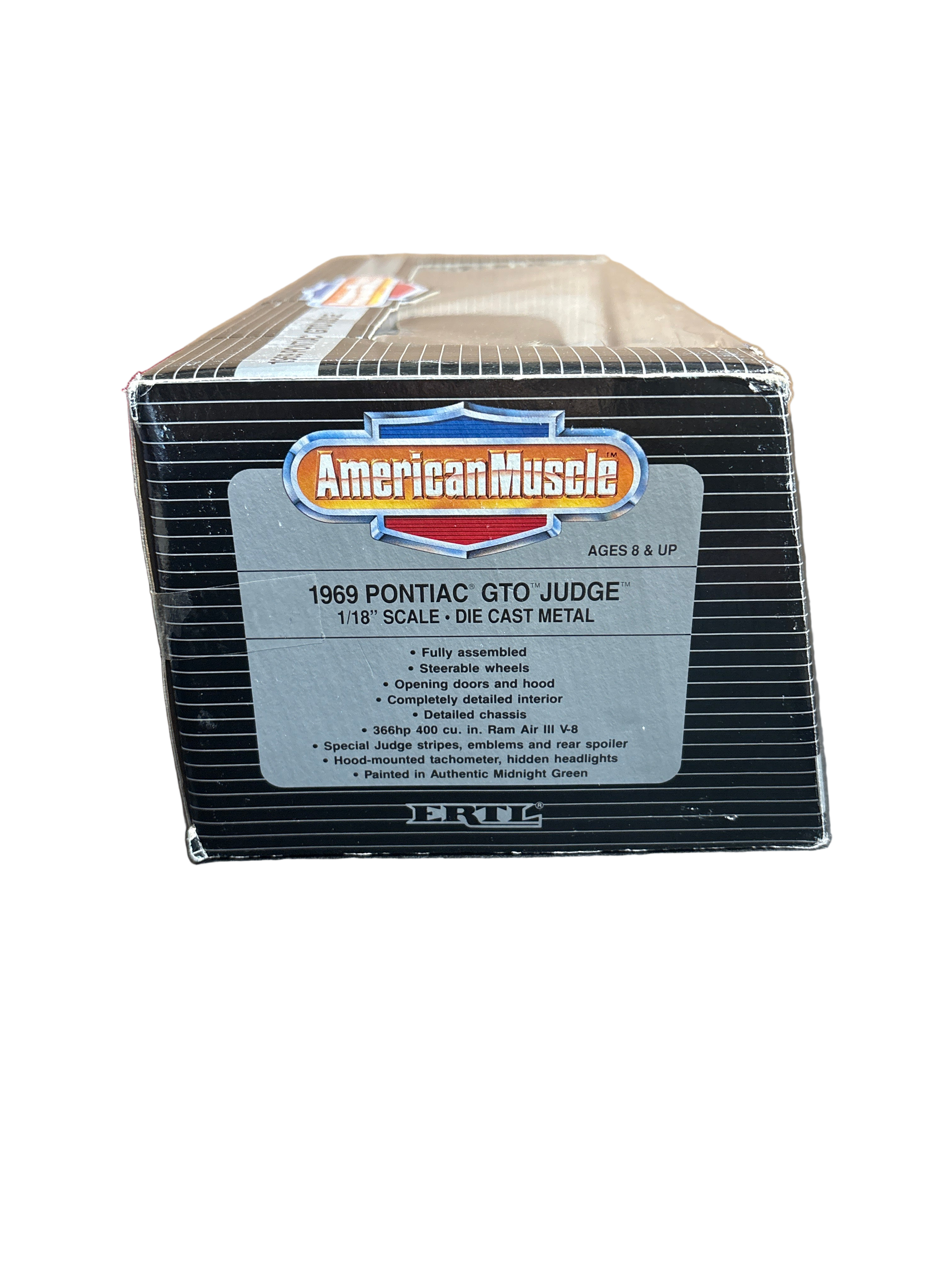Ertl 1969 Pontiac GTO Judge Diecast green
