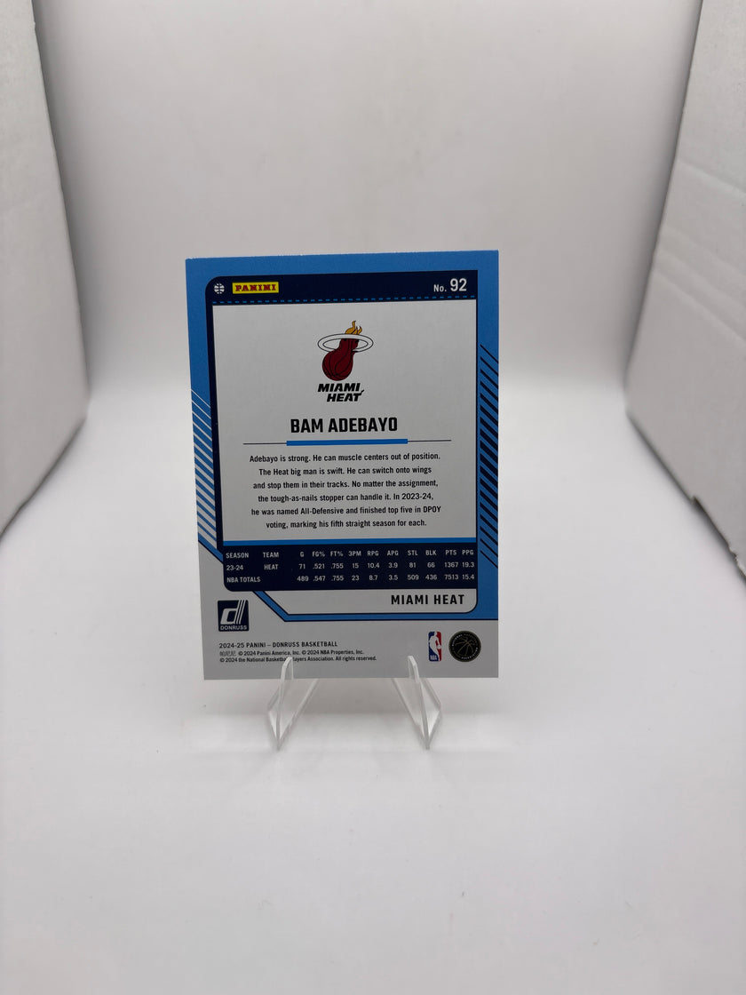 Donruss Bam Adebayo