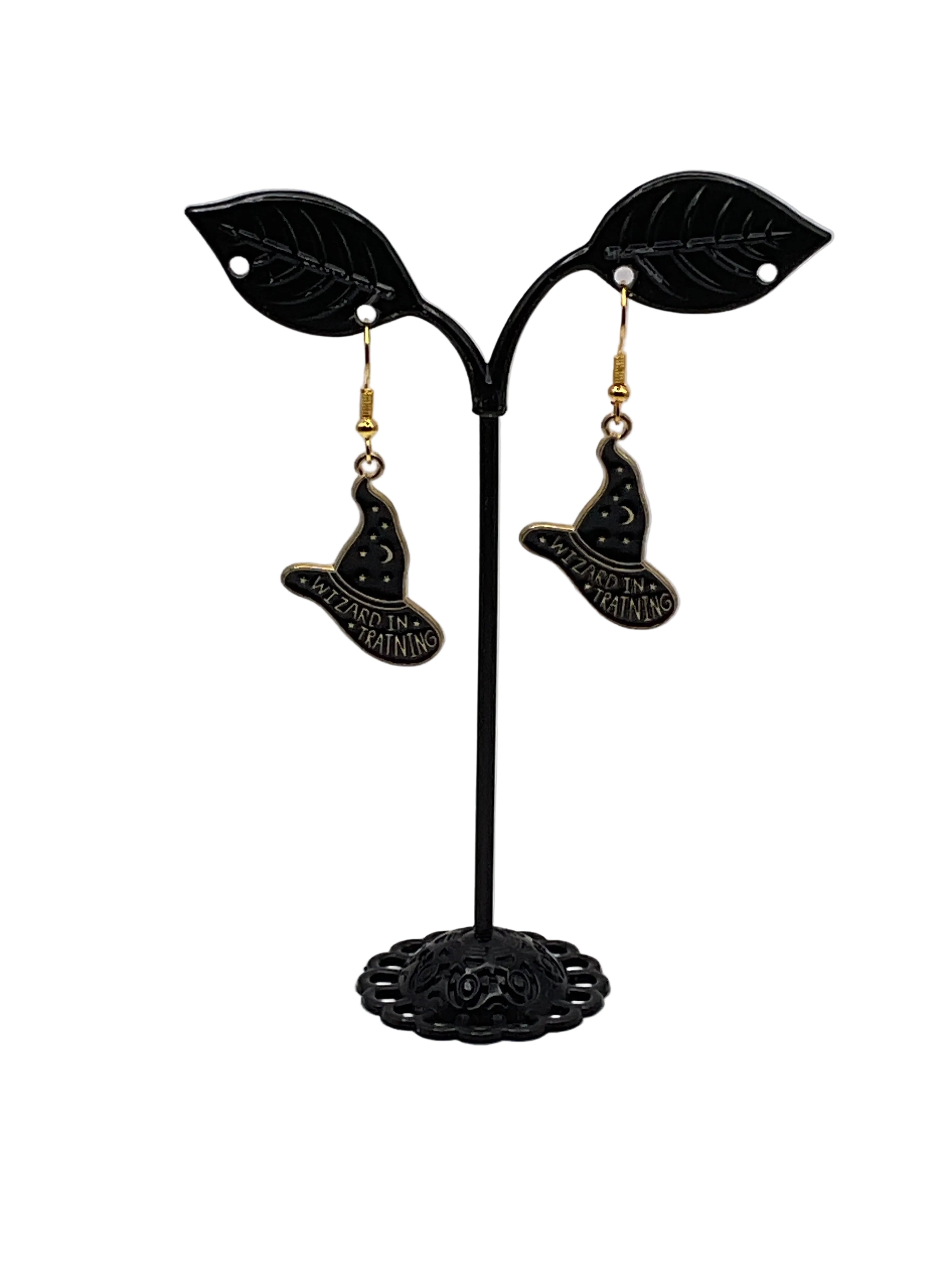 Enamel Halloween Earrings