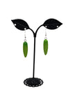 Okra earrings