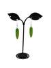 Okra earrings