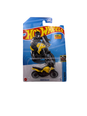 Hot Wheels Ducati DesertX Diecast yellow