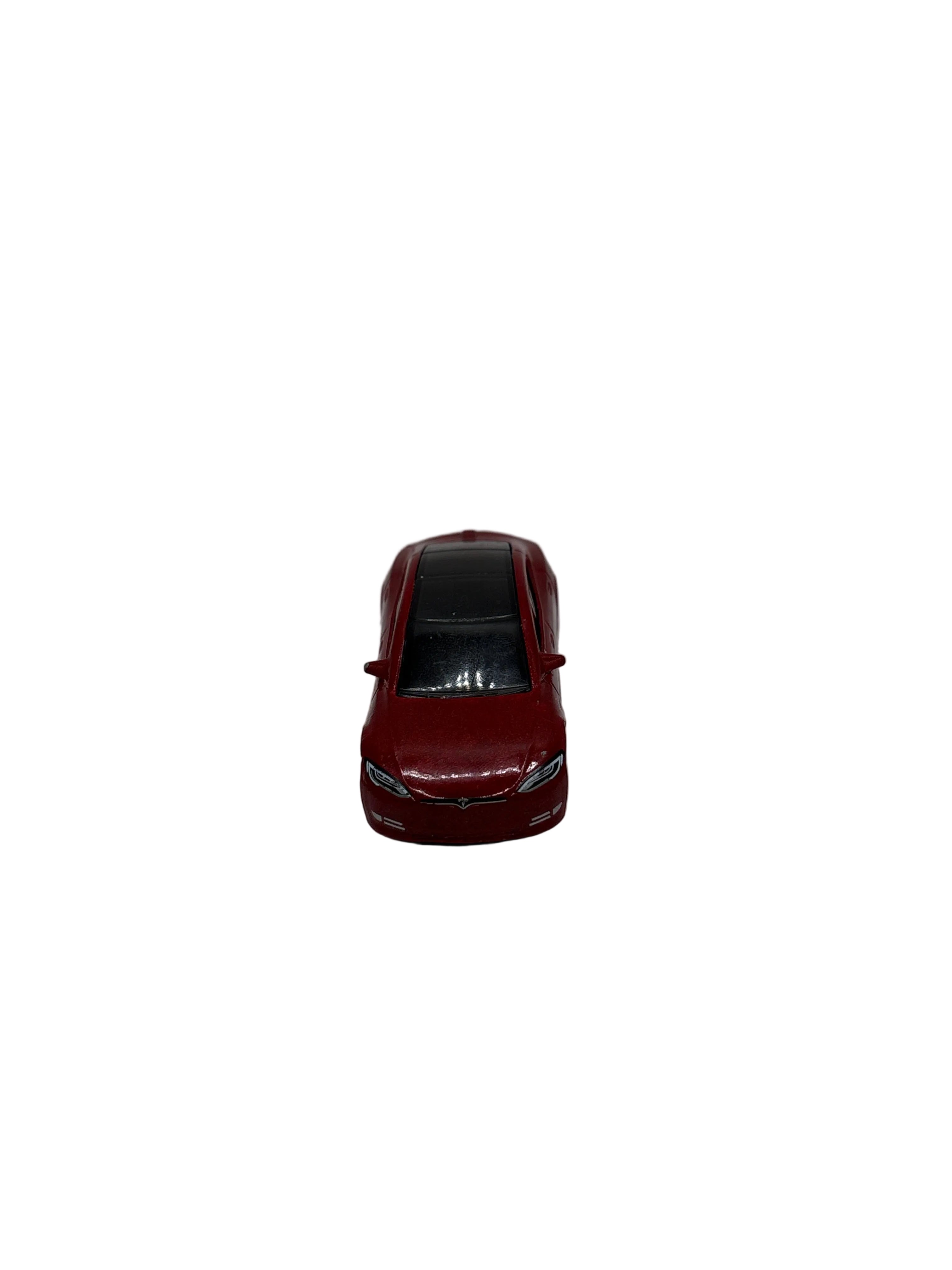 Matchbox Tesla Model S Diecast red