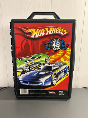 Hot Wheels 48 Car Carrying Case Diecast black