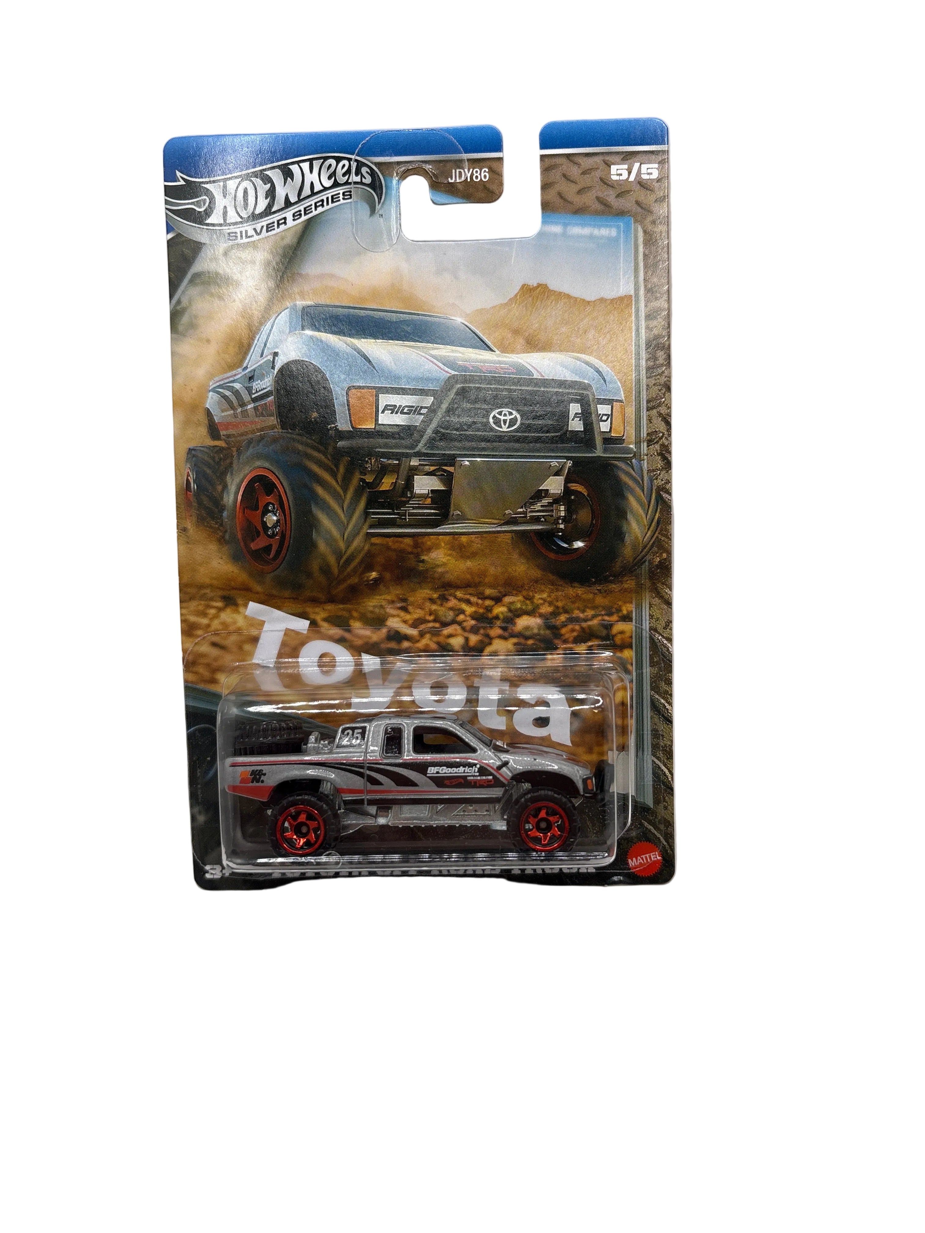 Hot Wheels Toyota Off-Road Truck Diecast silver