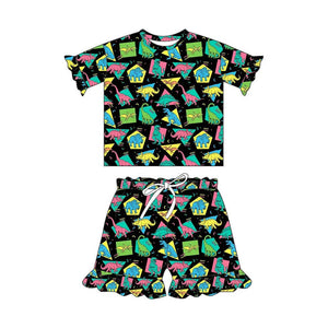 Dinosaurs | Two-Piece Short Sleeve Pajama Set
