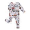 PoshTOT Vehicles Bamboo Baby Convertible Zippy Romper