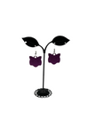Cat tag earrings