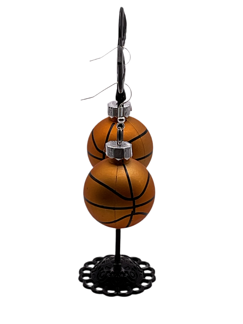 Basketball Earrings