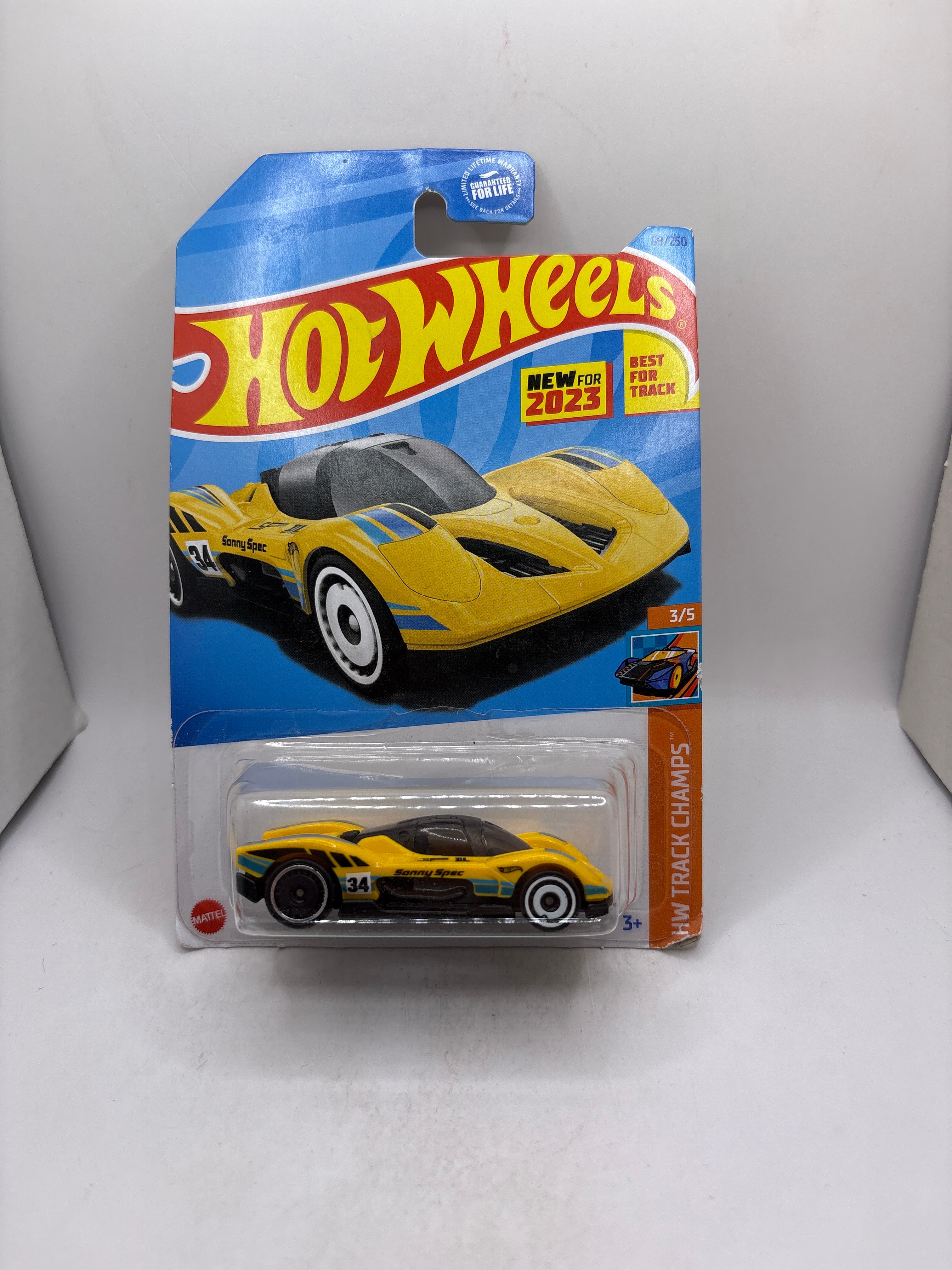Hot Wheels Group C Fantasy Diecast yellow