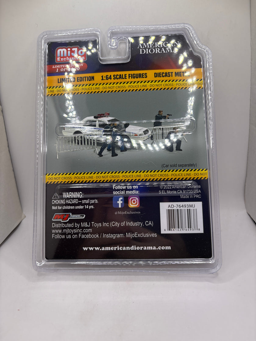 American Diorama Police Line Diecast