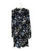 Black and Blue Floral Dress