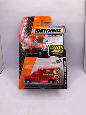 Matchbox Ford E-350 Ambulance Diecast