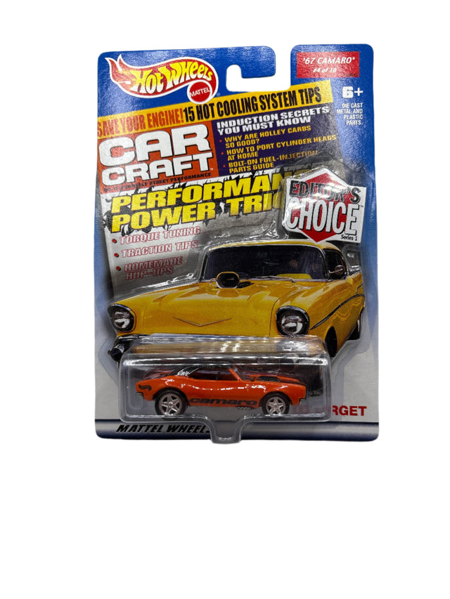 Hot Wheels 67 Camaro Diecast