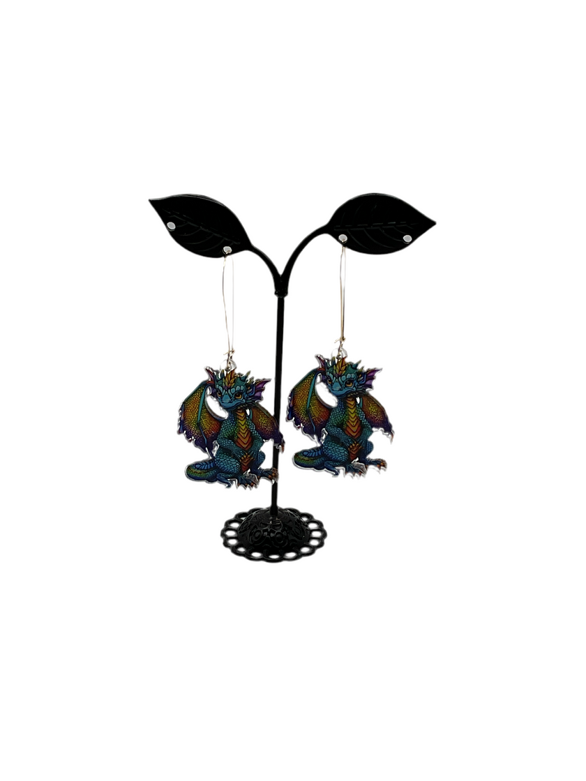 Baby Dragon Earrings