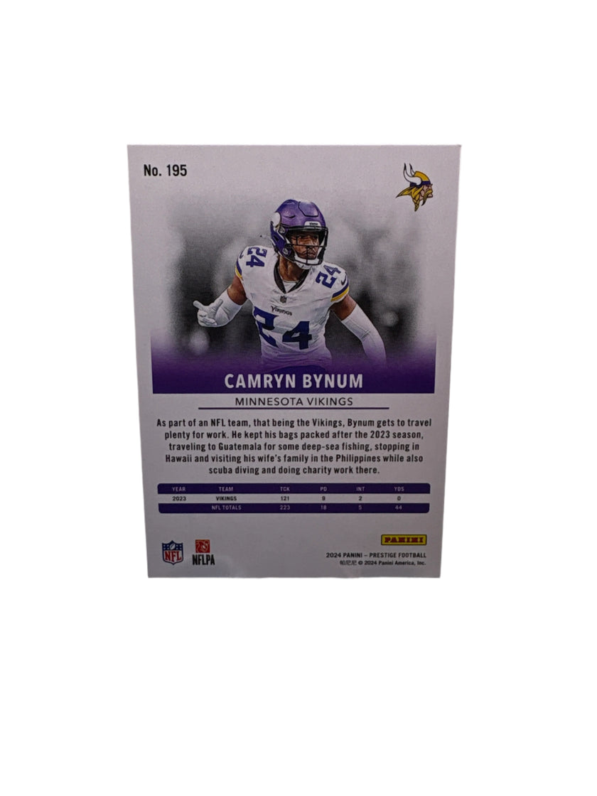 Panini Prestige Camryn Bynum