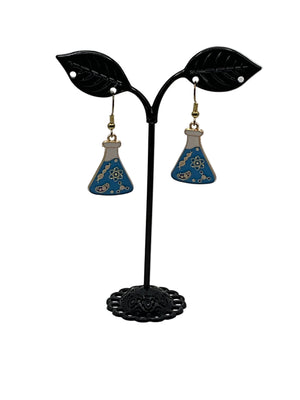 Science Beaker earrings