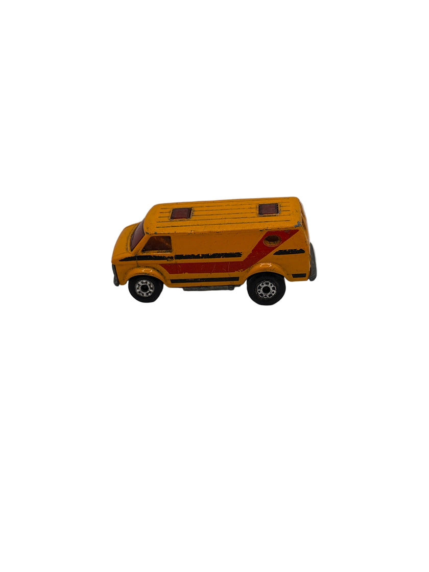 Matchbox Chevy Van Diecast yellow