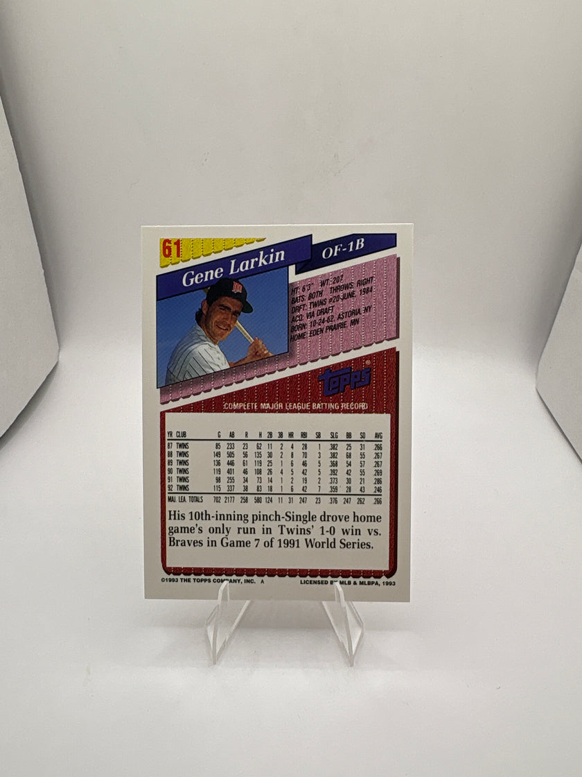 Topps Gene Larkin