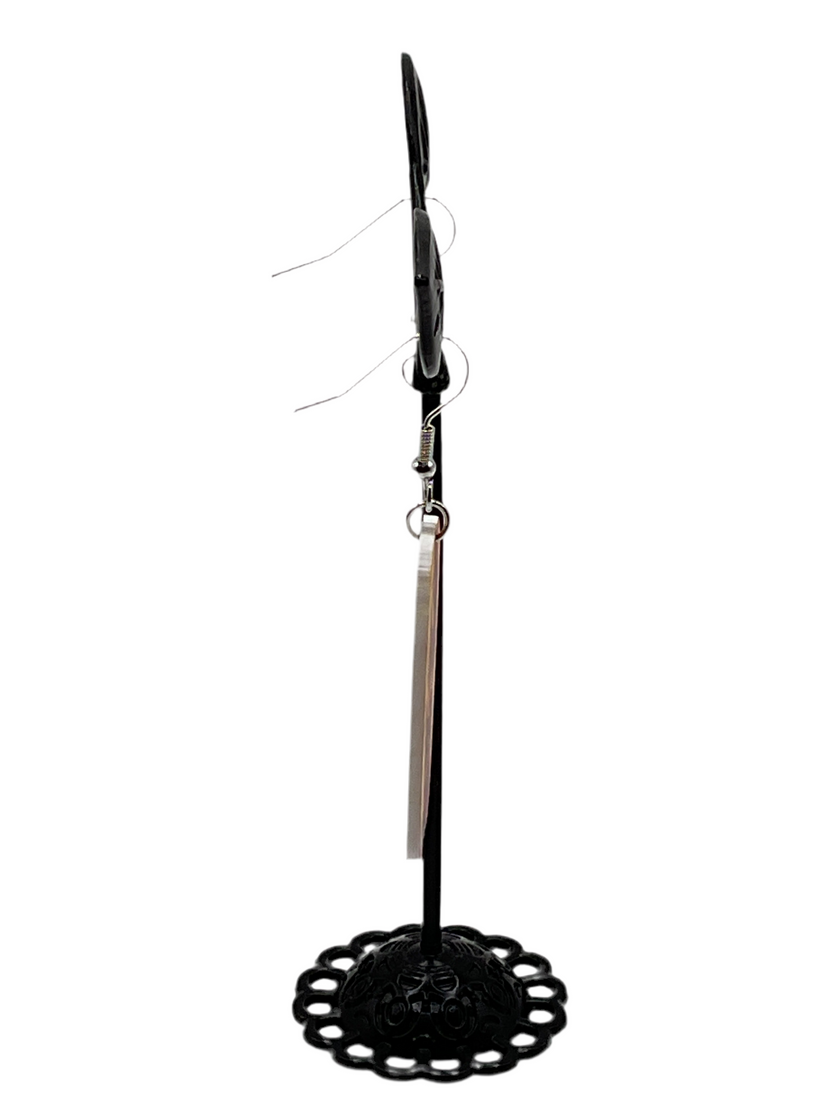 Philly cheesesteak earrings