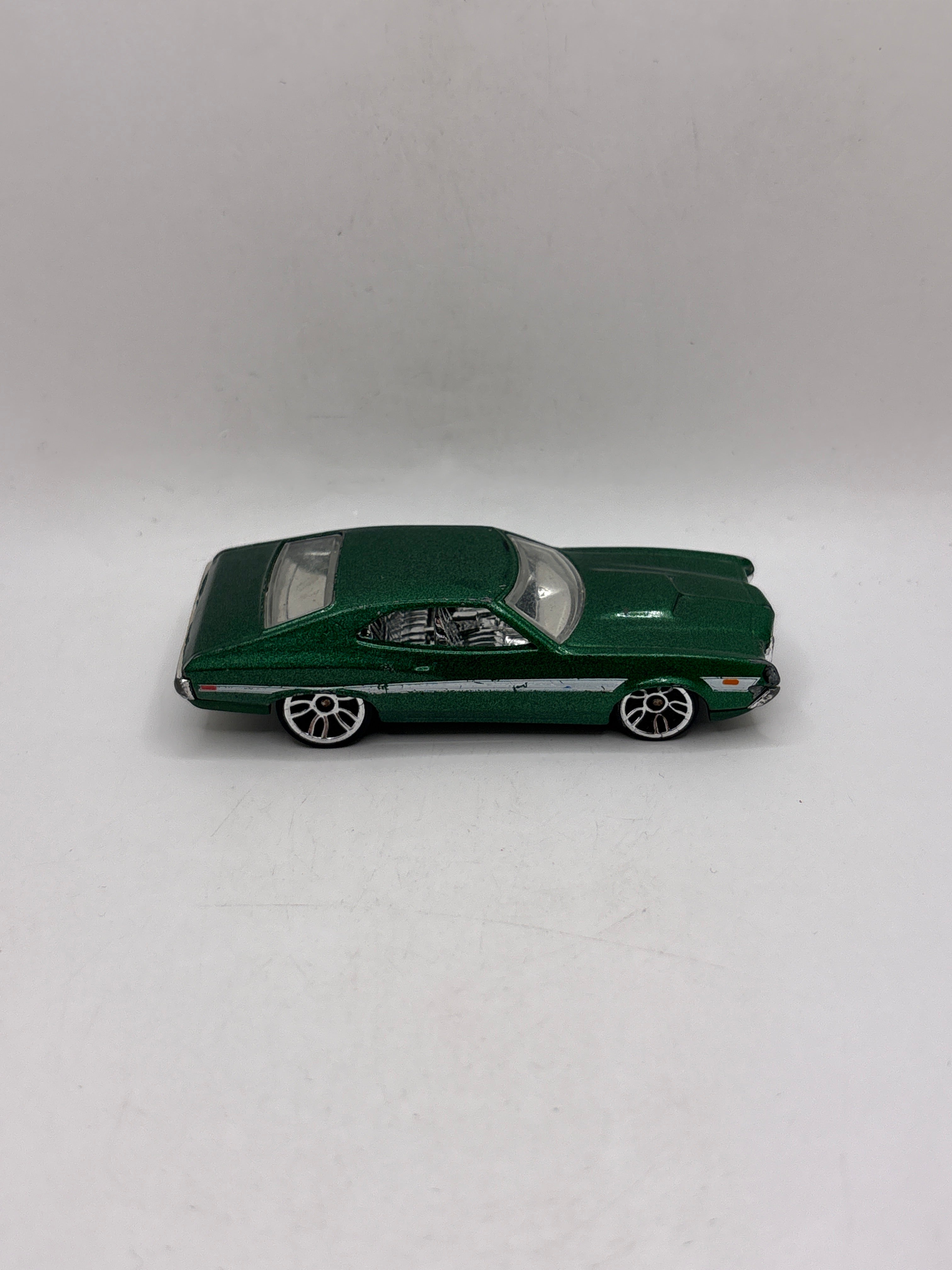 Hot Wheels 72 Ford Gran Torino Sport Diecast green