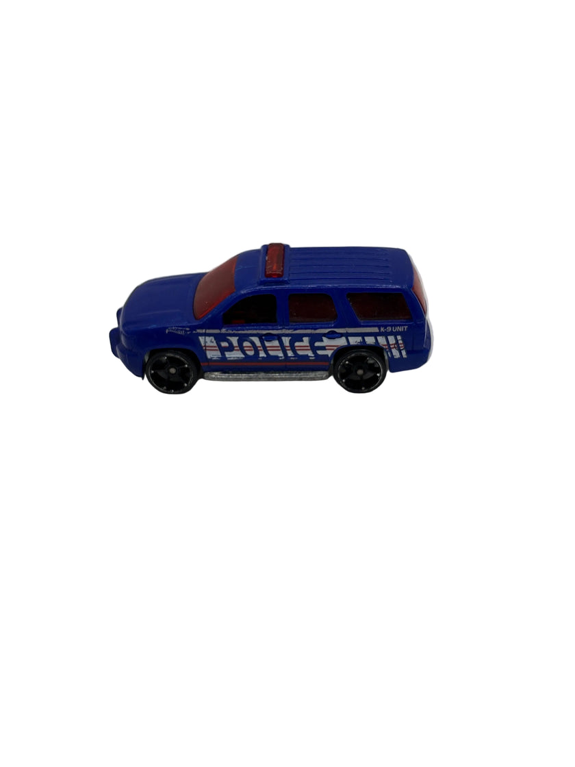 Hot Wheels 07 Chevy Tahoe Diecast blue